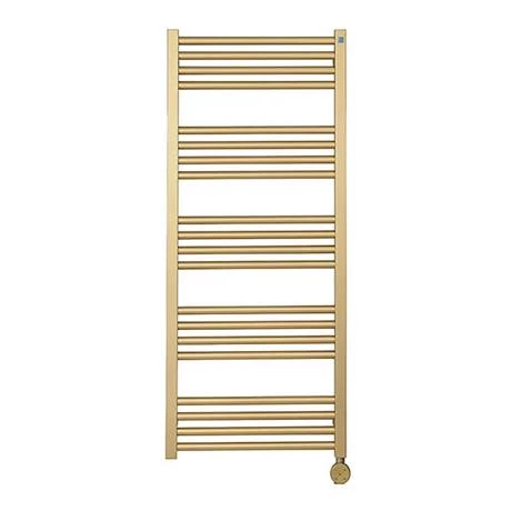 Crosswater MPRO 480 x 1140mm Electric Only Towel Rail - Brushed Brass Effect - MP48X1140FELEC 5 Crosswater MPRO 480 x 1140mm Electric Only Towel Rail - Brushed Brass Effect - MP48X1140FELEC - Image 3