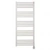 Crosswater MPRO 480 x 1140mm Electric Only Towel Rail - Matt White - MP48X1140MWELEC -Cheap Bathroom Heating Store MP48X1140MWELEC P