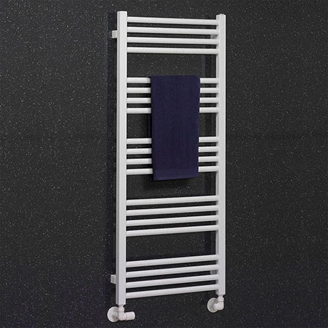 Crosswater MPRO 480 x 1140mm Heated Towel Rail - Matt White - MP48X1140MW 3 Crosswater MPRO 480 x 1140mm Heated Towel Rail - Matt White - MP48X1140MW