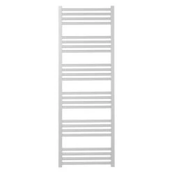 Crosswater MPRO 480 x 1380mm Heated Towel Rail - Matt White - MP48X1380MW -Cheap Bathroom Heating Store MP48X1380MW D1 460