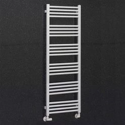 Crosswater MPRO 480 x 1380mm Heated Towel Rail - Matt White - MP48X1380MW