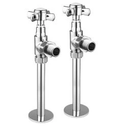 Chatsworth Savoy Traditional Radiator with Crosshead Valves -Cheap Bathroom Heating Store MTY022 KES nd1 460