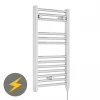 Nuie H720mm x W400mm Chrome Electric Only Ladder Rail - MTY150 -Cheap Bathroom Heating Store MTY150 p