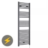 Nuie H1375mm x W480mm Anthracite Electric Only Ladder Rail - MTY155 2 Nuie H1375mm x W480mm Anthracite Electric Only Ladder Rail - MTY155 -Cheap Bathroom Heating Store MTY155 p