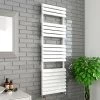 Monza 500 x 1500mm Venetian Style White Designer Towel Rail -Cheap Bathroom Heating Store MZV515WHT p