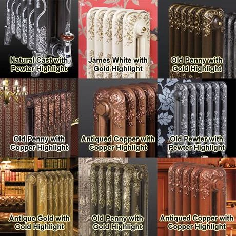 Paladin Sloane 450mm High 7 Section Electric Cast Iron Radiator with 1200w Heating Element 7 Paladin Sloane 450mm High 7 Section Electric Cast Iron Radiator with 1200w Heating Element - Image 5