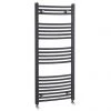 Nuie - Curved Ladder Towel Rail 500 x 1150mm - Anthracite - MTY104 1 Nuie - Curved Ladder Towel Rail 500 x 1150mm - Anthracite - MTY104 -Cheap Bathroom Heating Store Premier Curved Ladder Towel Rail 500 x 1150mm Anthracite MTY104 prod