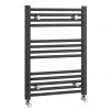 Nuie - Straight Ladder Towel Rail 700 x 500mm - Anthracite - MTY103 1 Nuie - Straight Ladder Towel Rail 700 x 500mm - Anthracite - MTY103 -Cheap Bathroom Heating Store Premier Straight Ladder Towel Rail 700 x 500mm Anthracite MTY103 n p