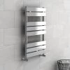 Milan Heated Towel Rail 840mm x 500mm Chrome -Cheap Bathroom Heating Store RAD01 prod01
