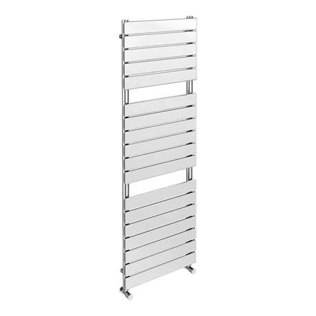 Milan Chrome 1512 x 500mm Flat Panel Heated Towel Rail 4 Milan Chrome 1512 x 500mm Flat Panel Heated Towel Rail - Image 2