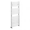 Milan Curved Heated Towel Rail 1213mm x 493mm Chrome -Cheap Bathroom Heating Store RAD12C n p