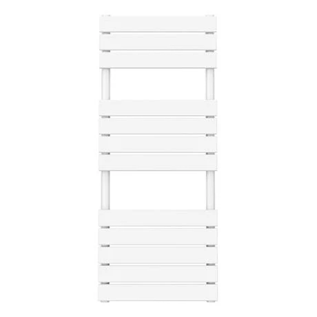 Milan White 1200 x 490mm Heated Towel Rail 5 Milan White 1200 x 490mm Heated Towel Rail - Image 3