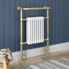 Chatsworth Savoy Brushed Brass Traditional Heated Towel Rail Radiator 2 Chatsworth Savoy Brushed Brass Traditional Heated Towel Rail Radiator -Cheap Bathroom Heating Store SAVBB9 np