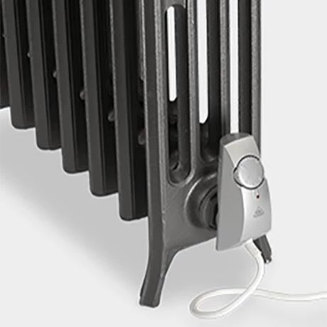 Paladin Sloane 450mm High 7 Section Electric Cast Iron Radiator with 1200w Heating Element 4 Paladin Sloane 450mm High 7 Section Electric Cast Iron Radiator with 1200w Heating Element - Image 2