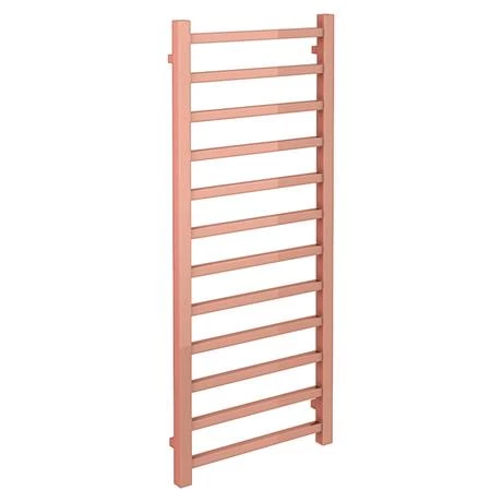 Brooklyn Square 1200 x 500mm Rose Gold Heated Towel Rail 4 Brooklyn Square 1200 x 500mm Rose Gold Heated Towel Rail - Image 2