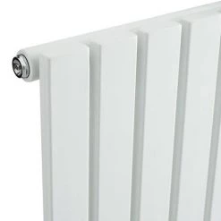 Hudson Reed Sloane 600 x 412mm Horizontal Single Panel Radiator - Anthracite - HLA54 -Cheap Bathroom Heating Store Sloane Single D2 460