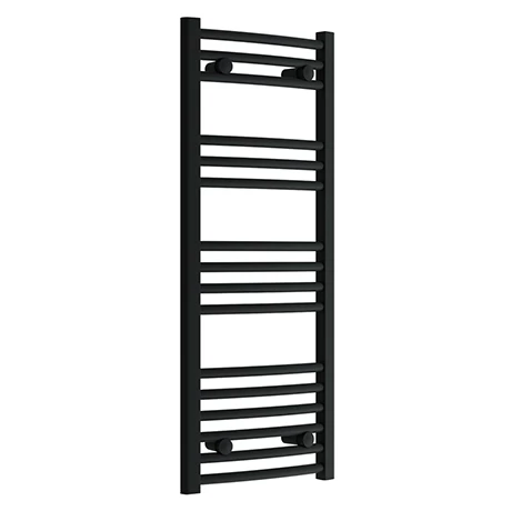 Toreno Black Curved W400 x H1000mm Heated Towel Rail 3 Toreno Black Curved W400 x H1000mm Heated Towel Rail