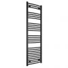 Toreno Black Curved W500 x H1600mm Heated Towel Rail -Cheap Bathroom Heating Store TRB516C p