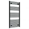 Toreno Black Curved W600 x H1200mm Heated Towel Rail 1 Toreno Black Curved W600 x H1200mm Heated Towel Rail -Cheap Bathroom Heating Store TRB612C prod