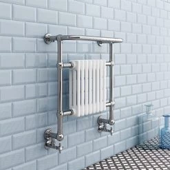 Marsden Traditional 740 x 675mm Wall Hung Towel Rail Radiator