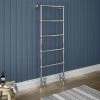 Chatsworth Floor Mounted Towel Rail 1550 x 600mm - Chrome