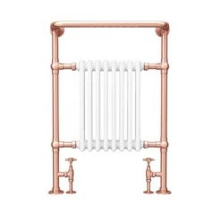 Chatsworth Savoy Rose Gold Traditional Heated Towel Rail Radiator -Cheap Bathroom Heating Store TRRG01 d3 460