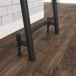 Venice Matt Black Leaning Ladder 1800 x 500mm Heated Towel Rail 9 Venice Matt Black Leaning Ladder 1800 x 500mm Heated Towel Rail -Cheap Bathroom Heating Store VNR1MB D3 460