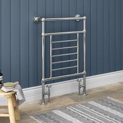 Hampshire Traditional 963 x 673mm Chrome Towel Rail
