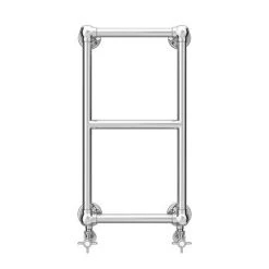 Chatsworth Traditional 700 x 400mm Chrome Cloakroom Towel Rail -Cheap Bathroom Heating Store VP003 d2 460 1