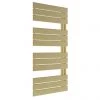 Venice Pannello Offset Heated Towel Rail - Brushed Brass (1130 x 500mm) -Cheap Bathroom Heating Store VPTR115BB p