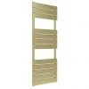 Venice Pannello Heated Towel Rail - Brushed Brass (1213 x 500mm) -Cheap Bathroom Heating Store VPTR125BB p