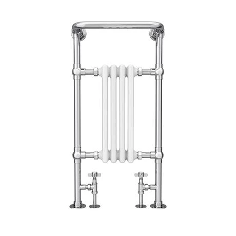 Mayfair Traditional Chrome Heated Towel Rail H965mm x W495mm 4 Mayfair Traditional Chrome Heated Towel Rail H965mm x W495mm - Image 2